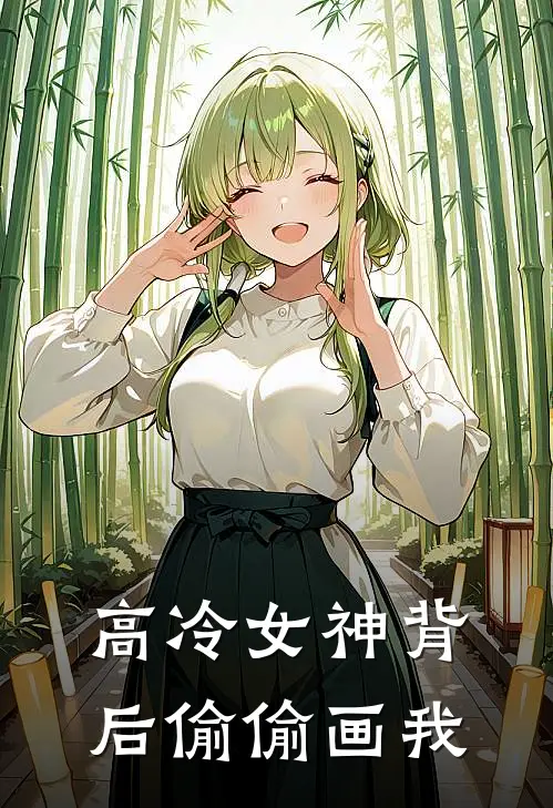高冷女神背后偷偷画我